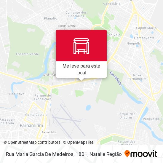 Rua Maria Garcia De Medeiros, 1801 mapa