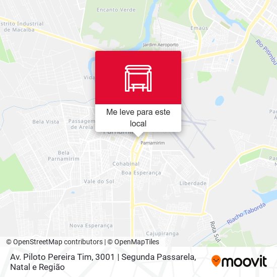 Av. Piloto Pereira Tim, 3001 | Segunda Passarela mapa