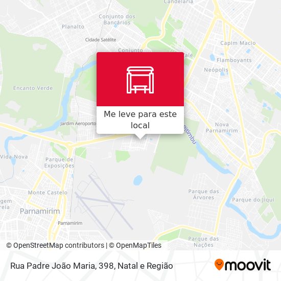 Rua Padre João Maria, 398 mapa
