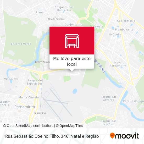 Rua Sebastião Coelho Filho, 346 mapa