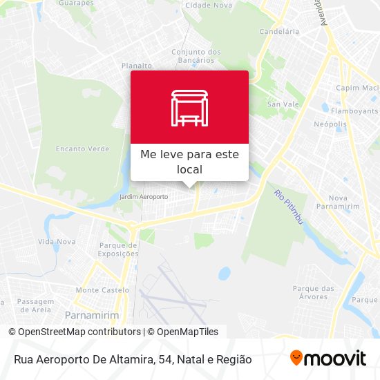 Rua Aeroporto De Altamira, 54 mapa