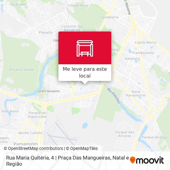 Rua Maria Quitéria, 4 | Praça Das Mangueiras mapa