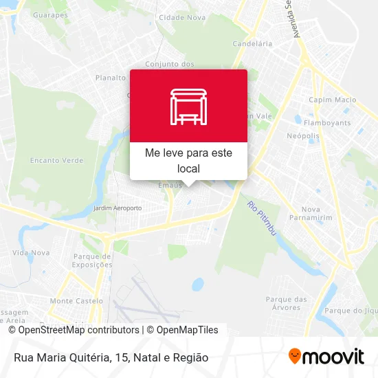 Rua Maria Quitéria, 15 mapa