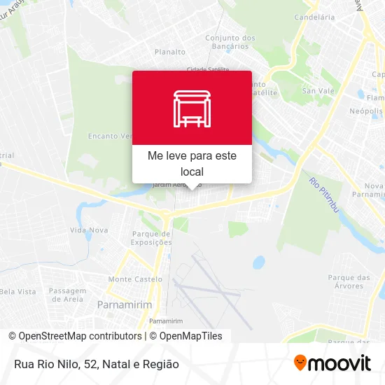 Rua Rio Nilo, 52 mapa