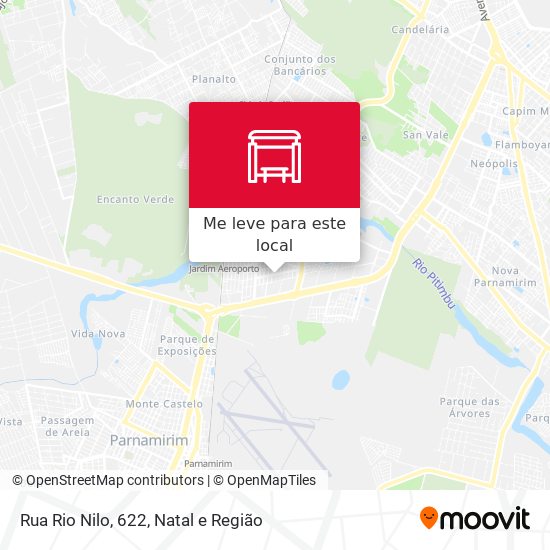 Rua Rio Nilo, 622 mapa