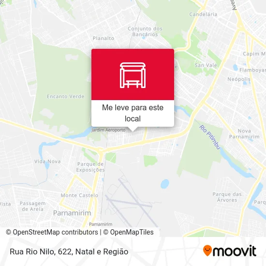 Rua Rio Nilo, 622 mapa