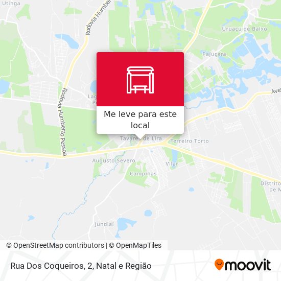 Rua Dos Coqueiros, 2 mapa