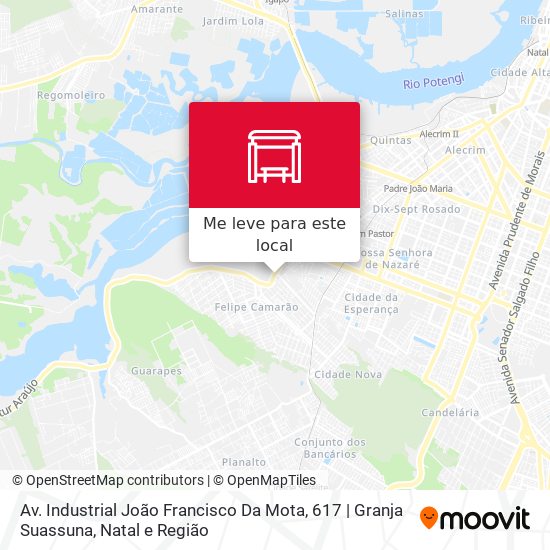 Av. Industrial João Francisco Da Mota, 617 | Granja Suassuna mapa