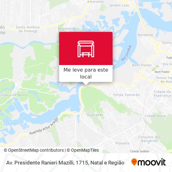 Av. Presidente Ranieri Mazilli, 1715 mapa