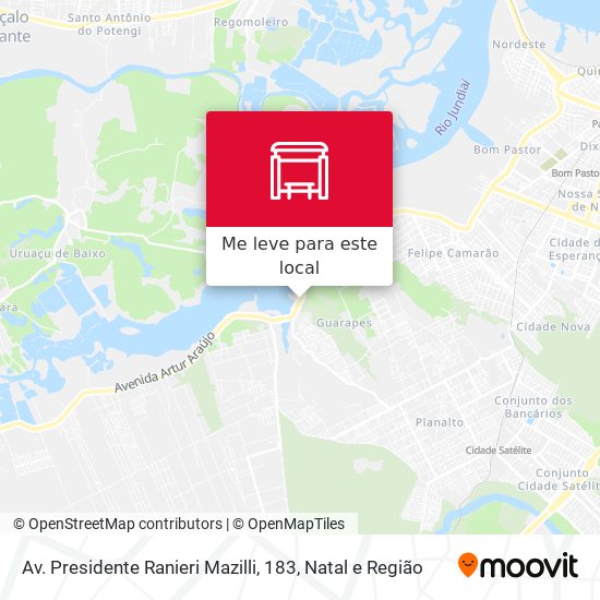 Av. Presidente Ranieri Mazilli, 183 mapa