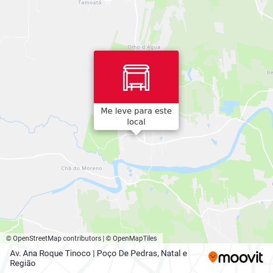 Av. Ana Roque Tinoco | Poço De Pedras mapa