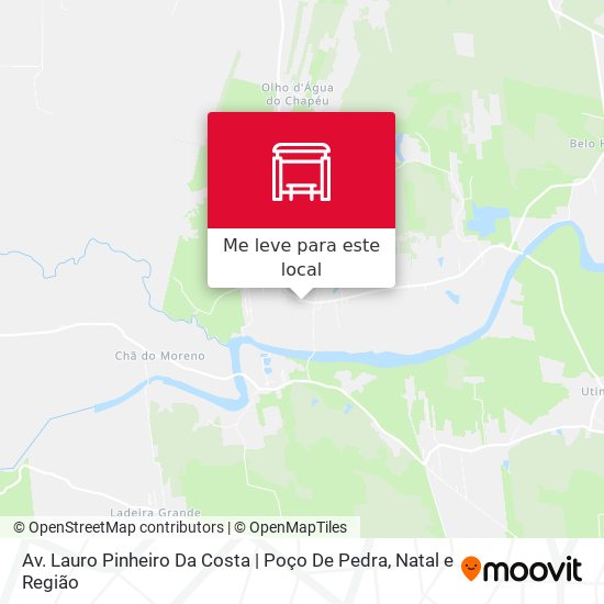 Av. Lauro Pinheiro Da Costa | Poço De Pedra mapa