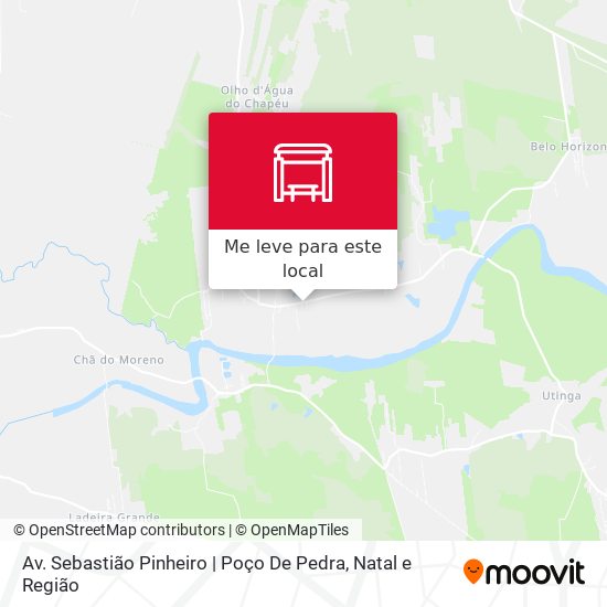 Av. Sebastião Pinheiro | Poço De Pedra mapa