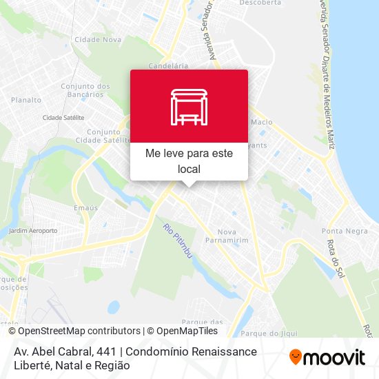 Av. Abel Cabral, 441 | Condomínio Renaissance Liberté mapa