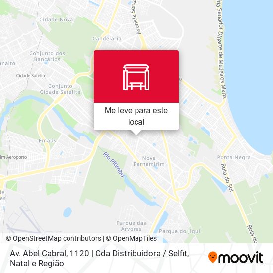 Av. Abel Cabral, 1120 | Cda Distribuidora / Selfit mapa