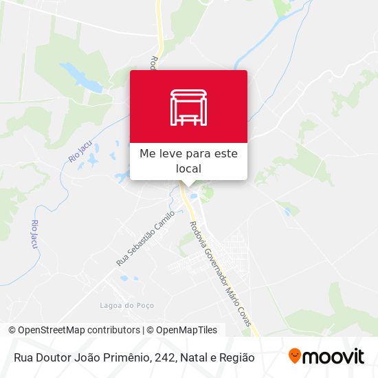 Rua Doutor João Primênio, 242 mapa