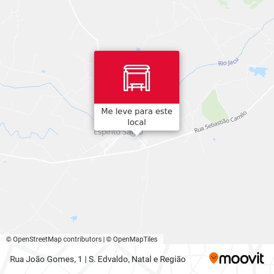 Rua João Gomes, 1 | S. Edvaldo mapa