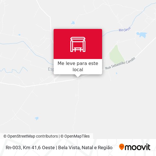 Rn-003, Km 41,6 Oeste | Bela Vista mapa