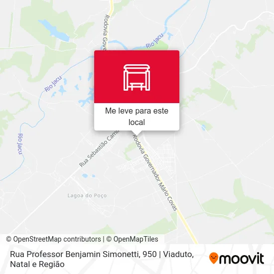 Rua Professor Benjamin Simonetti, 950 | Viaduto mapa