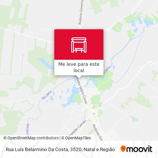 Rua Luís Belarmino Da Costa, 3520 mapa