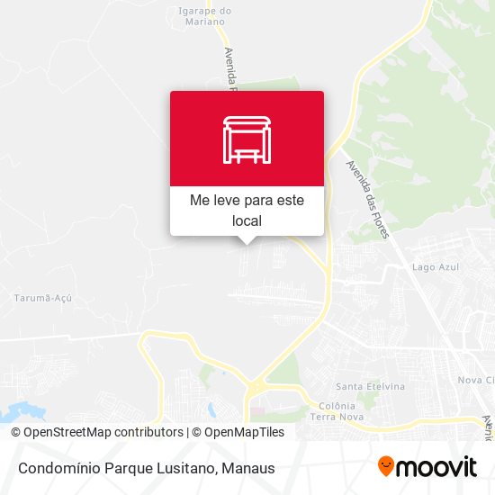 Condomínio Parque Lusitano mapa