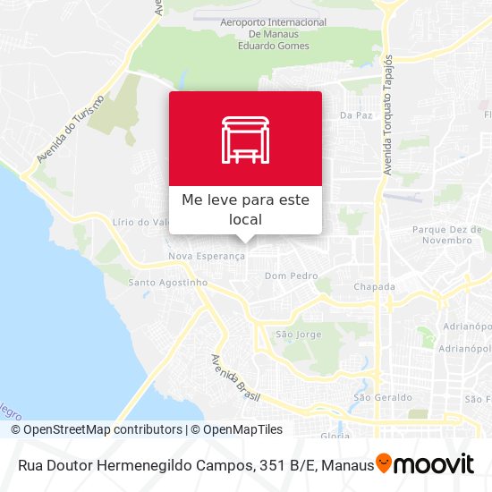 Rua Doutor Hermenegildo Campos, 351 B / E mapa
