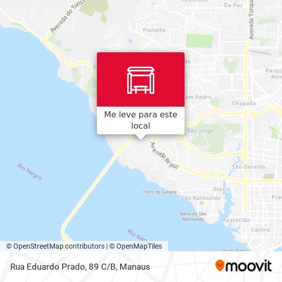 Rua Eduardo Prado, 89 C/B mapa