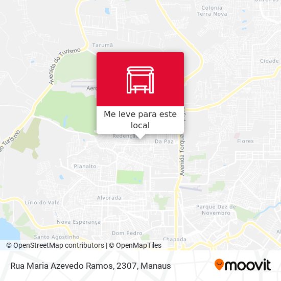 Rua Maria Azevedo Ramos, 2307 mapa