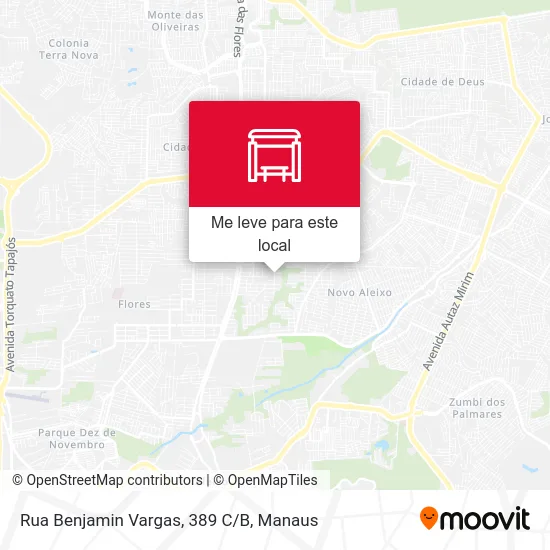 Rua Benjamin Vargas, 389 C/B mapa