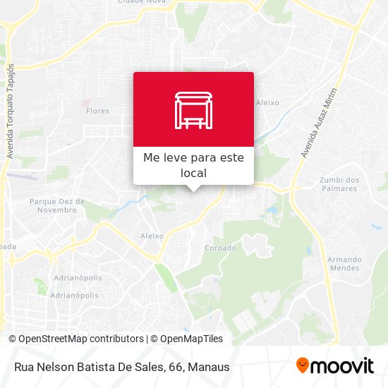 Rua Nelson Batista De Sales, 66 mapa