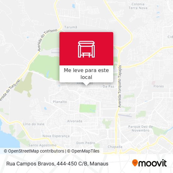 Rua Campos Bravos, 444-450 C/B mapa