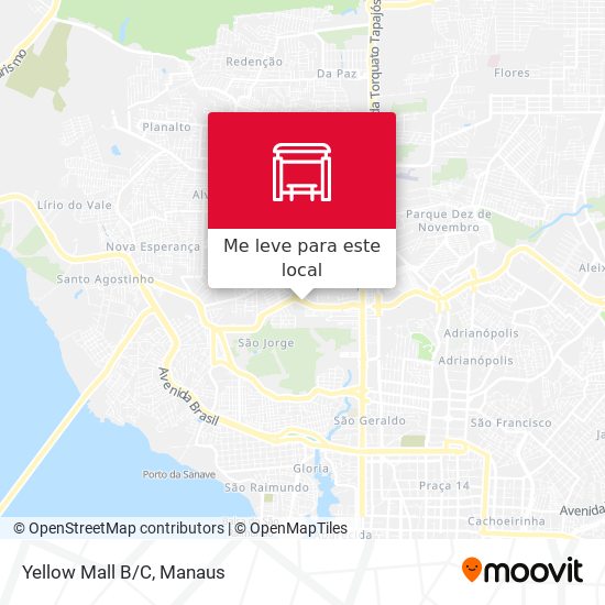 Yellow Mall B/C mapa