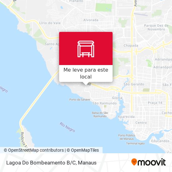 Lagoa Do Bombeamento B/C mapa