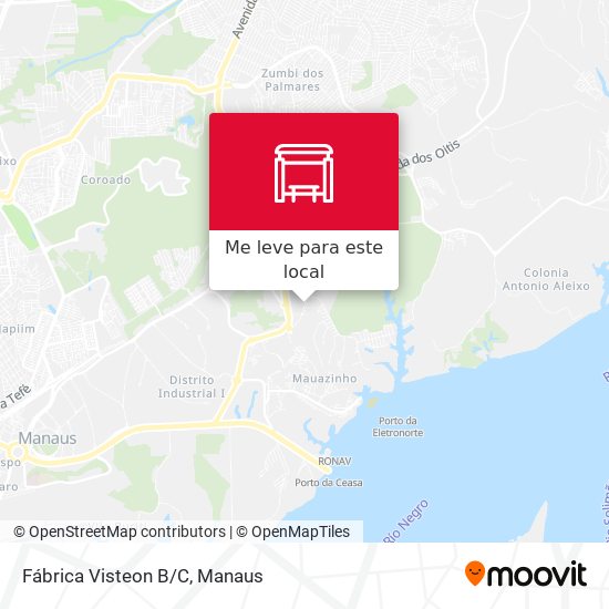 Fábrica Visteon B/C mapa