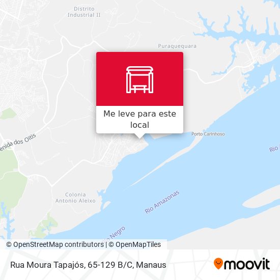 Rua Moura Tapajós, 65-129 B/C mapa