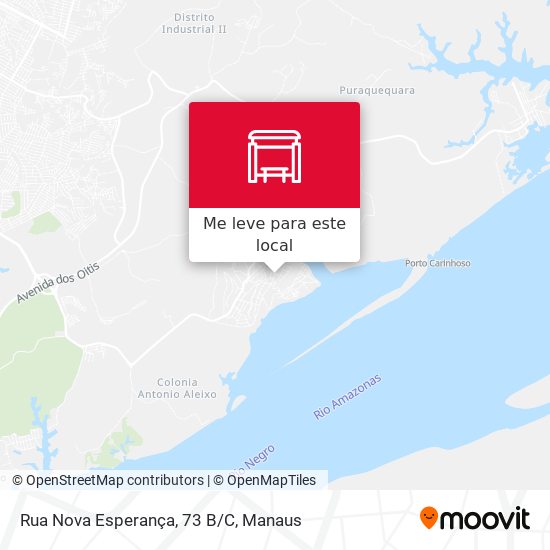 Rua Nova Esperança, 73 B/C mapa