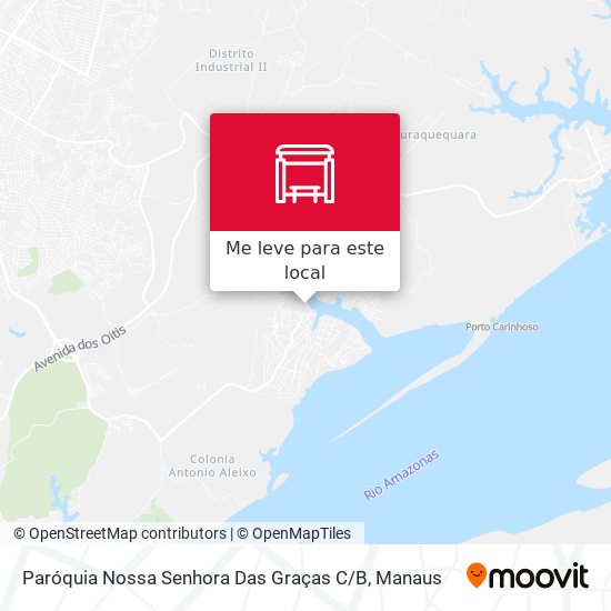 Paróquia Nossa Senhora Das Graças C / B mapa