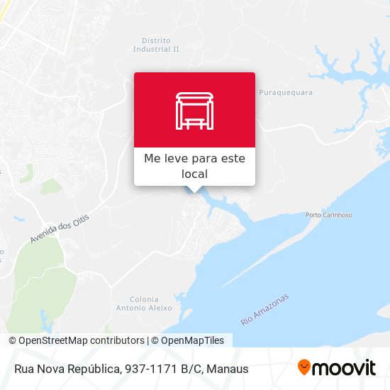 Rua Nova República, 937-1171 B / C mapa