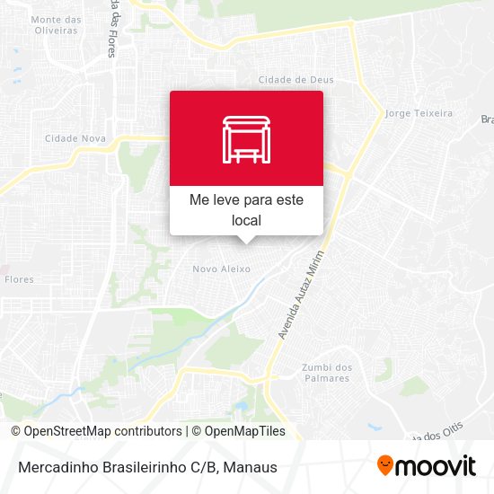 Mercadinho Brasileirinho C/B mapa