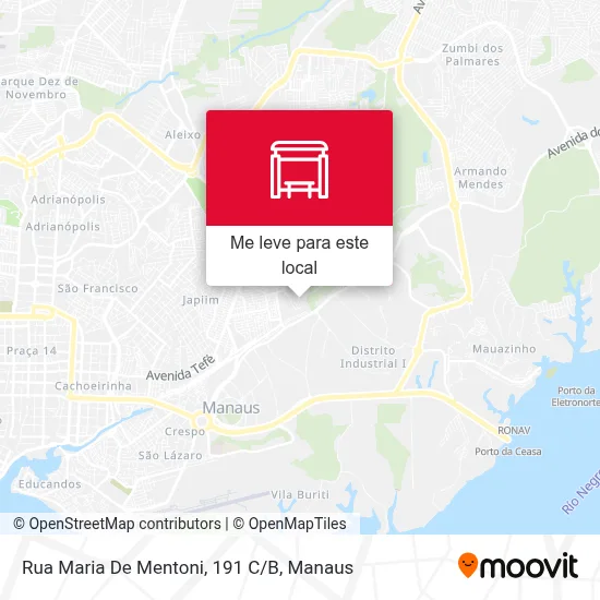 Rua Maria De Mentoni, 191 C/B mapa