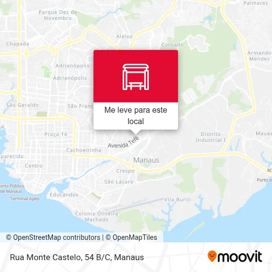 Rua Monte Castelo, 54 B/C mapa