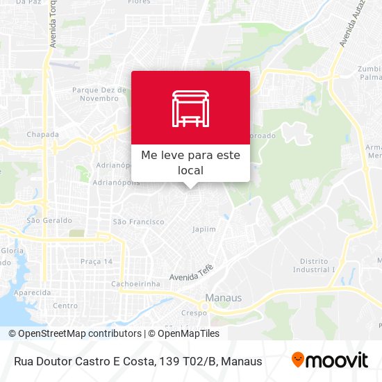 Rua Doutor Castro E Costa, 139 T02 / B mapa