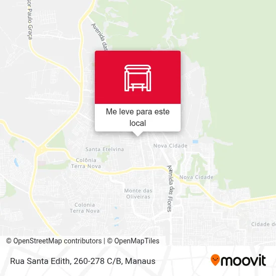 Rua Santa Edith, 260-278 C/B mapa