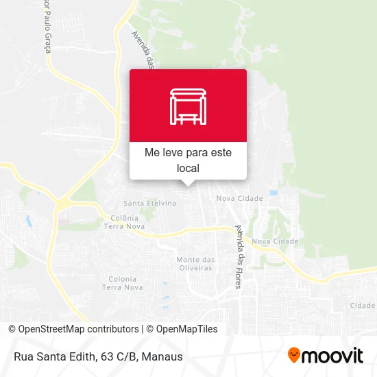 Rua Santa Edith, 63 C/B mapa