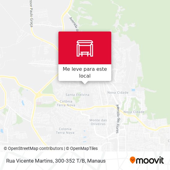 Rua Vicente Martins, 300-352 T / B mapa