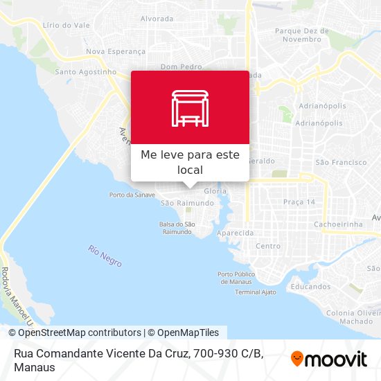 Rua Comandante Vicente Da Cruz, 700-930 C / B mapa
