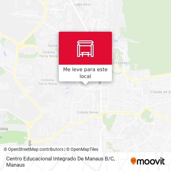 Centro Educacional Integrado De Manaus B / C mapa