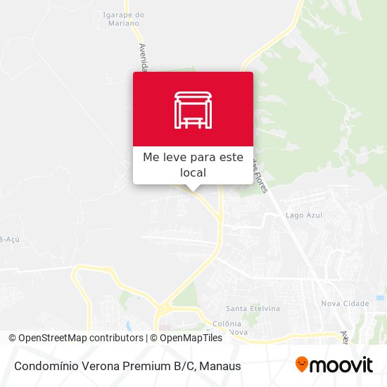 Condomínio Verona Premium B/C mapa