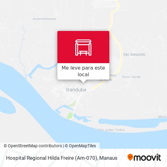 Hospital Regional Hilda Freire (Am-070) mapa