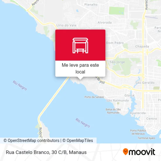 Rua Castelo Branco, 30 C/B mapa